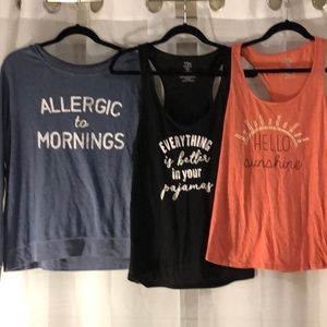 XL sleep shirt bundle